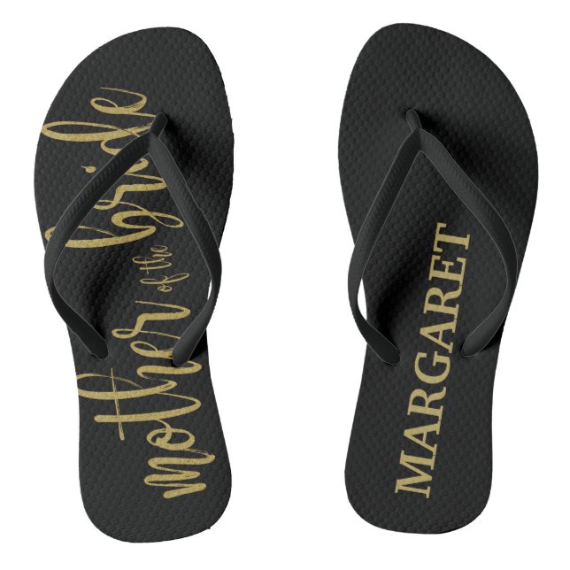Chanclas Madre de la novia Flip Flops (Plantilla)