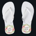 Chanclas Madre elegante de los flips-flopes de la boda de<br><div class="desc">Para el arreglo para requisitos particulares adicional, haga clic por favor el botón del "personalizar" y utilice nuestra herramienta de diseño para modificar esta plantilla. Si las opciones están disponibles, usted puede cambiar el texto y la imagen simplemente haciendo clic en "corrige/quita el texto o la imagen aquí" y añade...</div>
