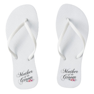 Chanclas Madre simple del Boda de novia Flip Flops