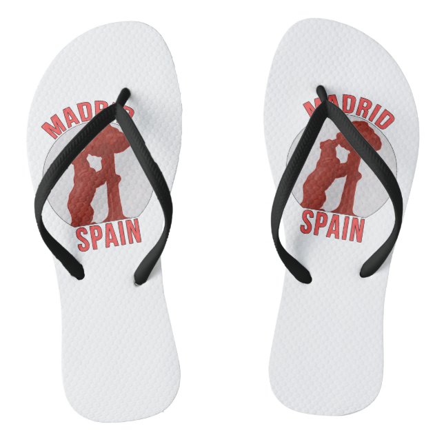 Chanclas Madrid España (Plantilla)