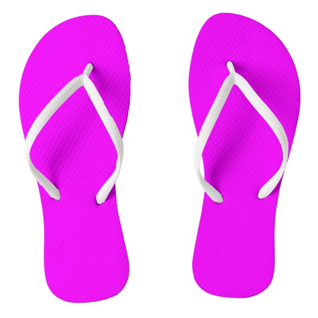 Chanclas Magenta brillante (Plantilla)