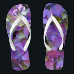 Chanclas Magenta Purple blue yellow Hydrangeas flowers<br><div class="desc">Very pretty purple hydrangeas with a touch of pinks and yellows. Perfect for spring, summer, or fall events. Beautiful purple hydrangeas for country, boho, garden, and floral theme occasions. To get started changing names and event details, click on "Personalize this template" and edit the wording in the template boxes. To...</div>