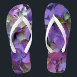 Chanclas Magenta Purple blue yellow Hydrangeas flowers<br><div class="desc">Very pretty purple hydrangeas with a touch of pinks and yellows. Perfect for spring, summer, or fall events. Beautiful purple hydrangeas for country, boho, garden, and floral theme occasions. To get started changing names and event details, click on "Personalize this template" and edit the wording in the template boxes. To...</div>