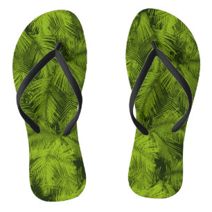 Chanclas Makana Palmas Hojas Tropicales Hawaianas