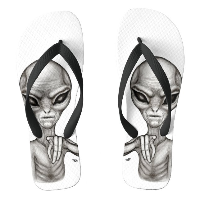 Chanclas ¡Mala Alien, eres la siguiente! (Plantilla)