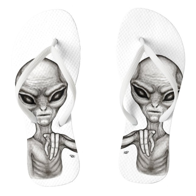 Chanclas ¡Mala Alien, eres la siguiente! (Plantilla)