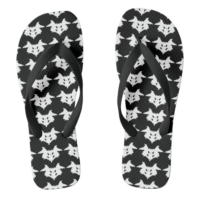 Chanclas Mancha de tinta de Rorschach (Plantilla)