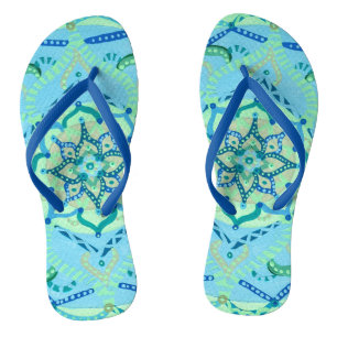 Chanclas Mandala Flip Flops