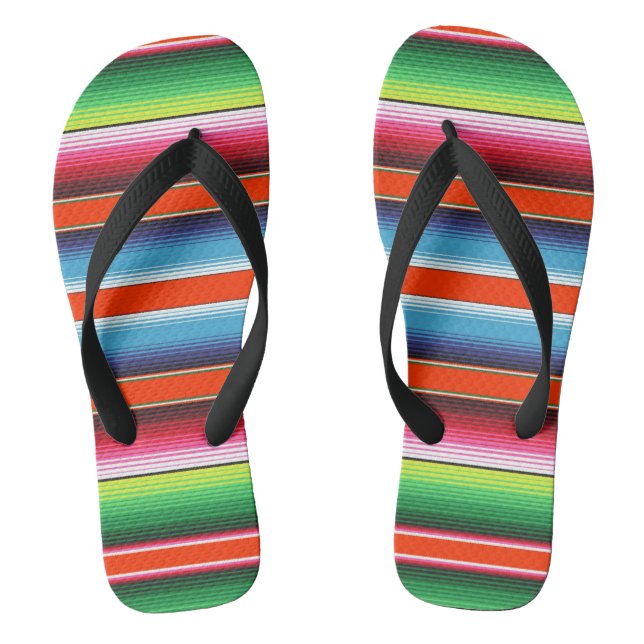 Chanclas Manta tradicional del mexicano de la fiesta de (Plantilla)