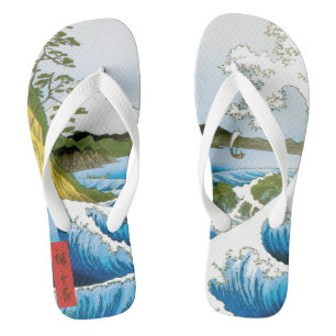 Chanclas Mar en Satta en la provincia de Suruga por Ando Hi