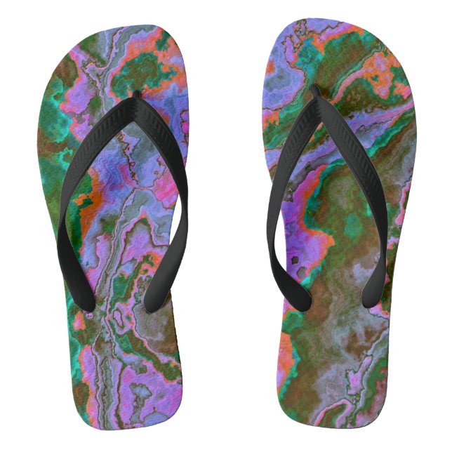 Chanclas Marble agrio Flip Flags (Plantilla)