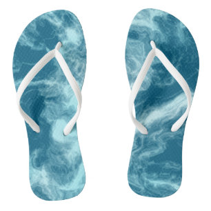 Chanclas Marble de agua azul