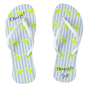 Chanclas Margaritas Y Limes Fiesta Fiesta Flip Flops