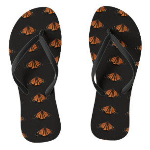 Chanclas Mariposa monarca en la llave del Naranja