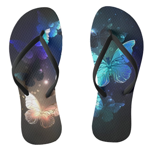 Chanclas Mariposa Nocturna Revoloteando (Plantilla)