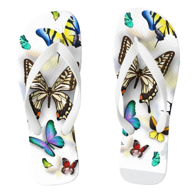 Chanclas Mariposas (Plantilla)