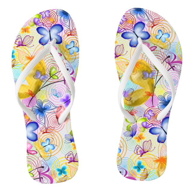 Chanclas Mariposas Flip Flops Spring Joy (Plantilla)