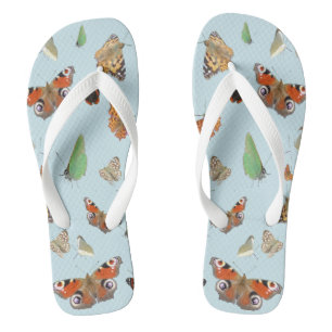 Chanclas Mariposas holandesas Flip Flops de adultos