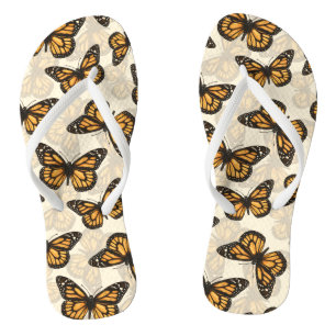 Chanclas Mariposas monarcas