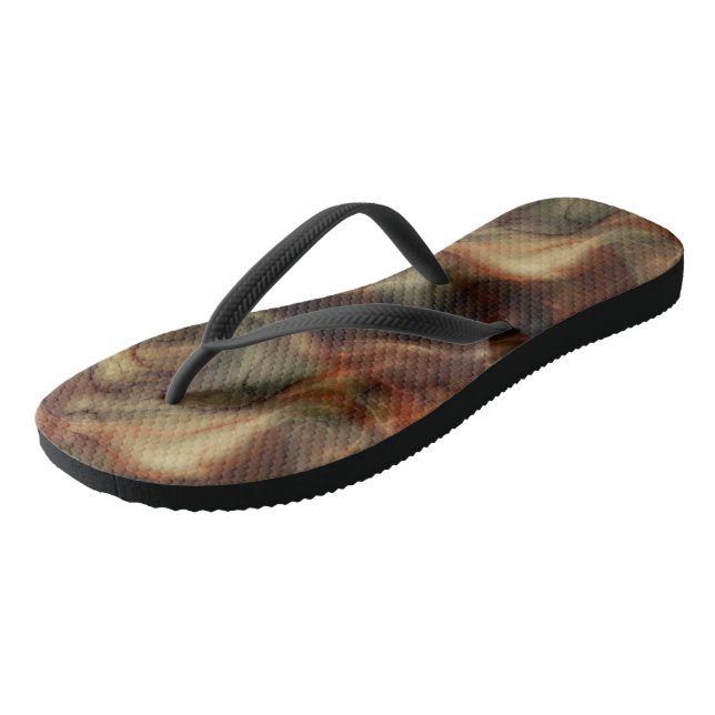 Chanclas mármol Abstract humo óxido (Angular)