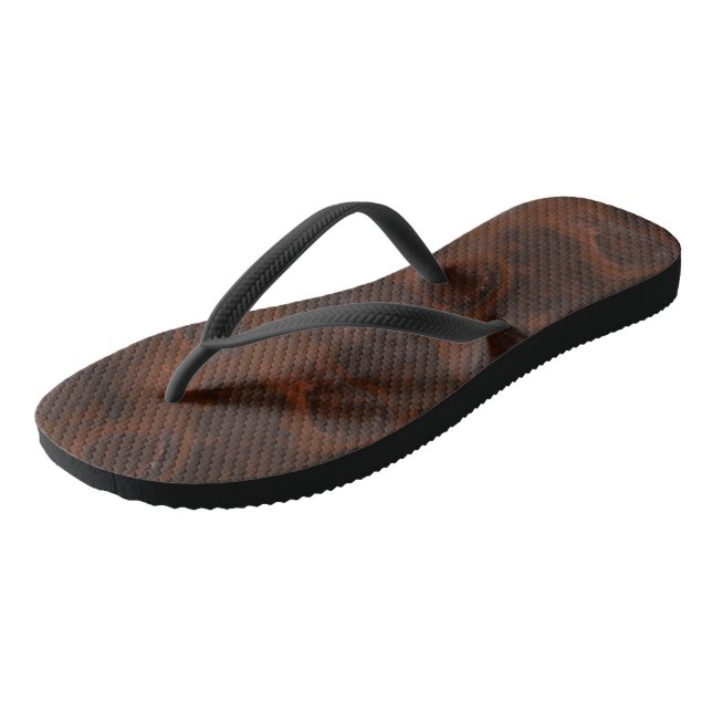 Chanclas Mármol Oxidado Abstracto (Angular)