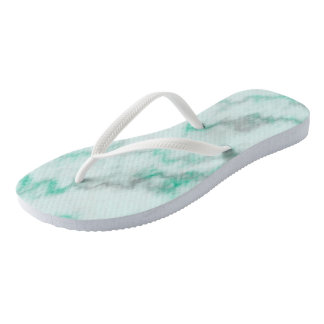 Chanclas mármol verde