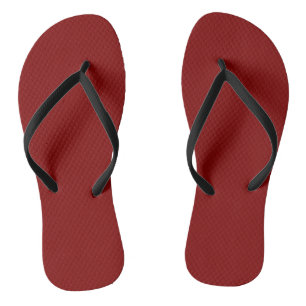 Chanclas Maroon Flip Flops