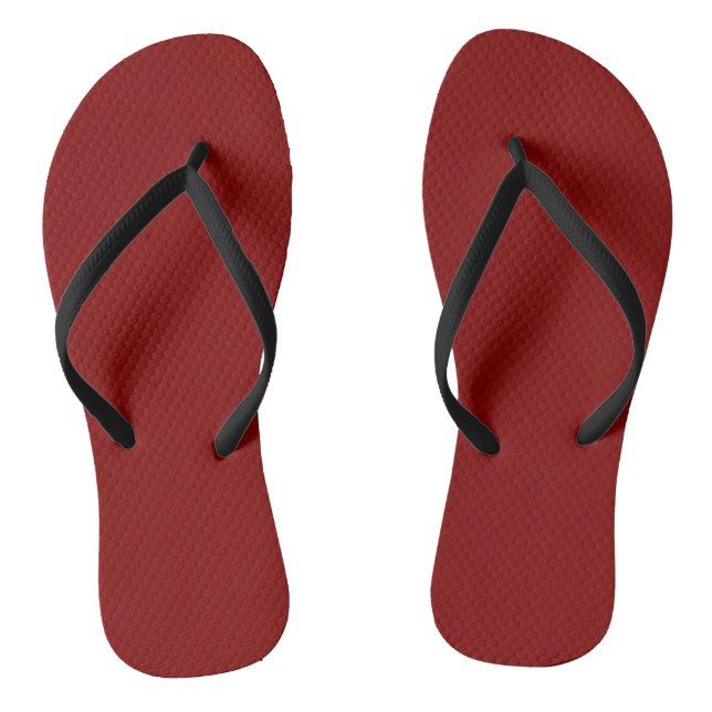 Chanclas Maroon Flip Flops (Plantilla)