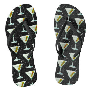 Chanclas Martini Cocktail Pattern