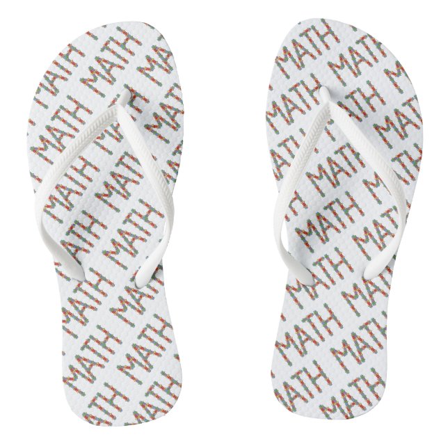 Chanclas Math Jigsaw (Plantilla)