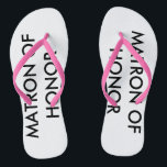 Chanclas Matrona de los flips-flopes de la boda de la novia<br><div class="desc">Éstos son flips-flopes de encargo que usted puede llevar en su día de boda en que usted consigue ese pedicure impresionante.</div>
