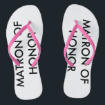 Chanclas Matrona de los flips-flopes de la boda de la novia<br><div class="desc">Éstos son flips-flopes de encargo que usted puede llevar en su día de boda en que usted consigue ese pedicure impresionante.</div>