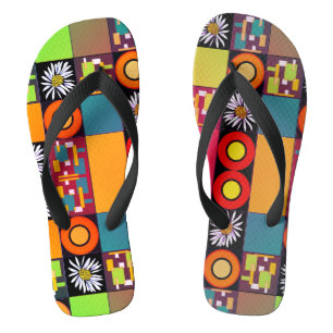 Chanclas Mazipoodles Parchwork Quilt 4 Multi
