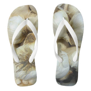 Chanclas Me encanta el Personalizado de ajo Adulto, Wide St