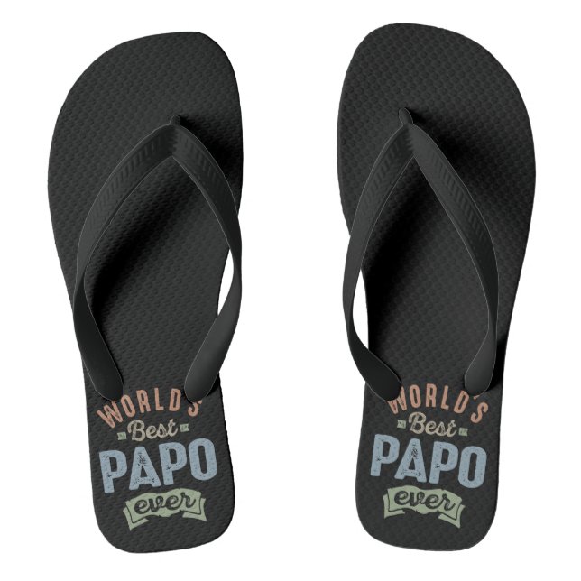 Chanclas Mejor Papo del Mundo (Plantilla)