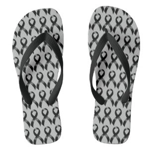 Chanclas Melanoma Cáncer de piel - Cinta negra