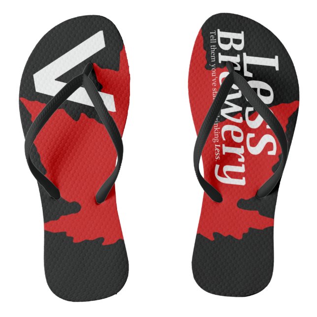 Chanclas Menos cervecería Canadá (Plantilla)