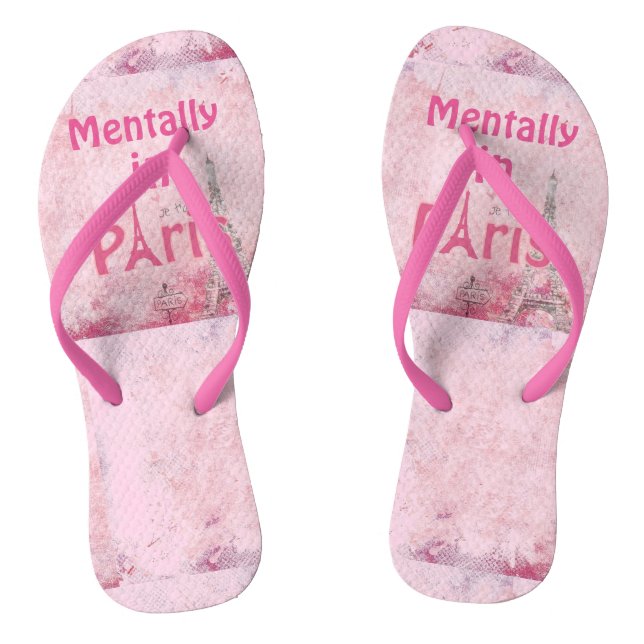 Chanclas Mentalmente En París (Plantilla)