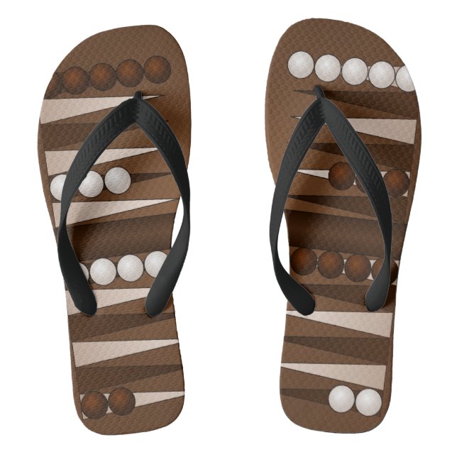 Chanclas Mesa de juego Backgammon (Plantilla)