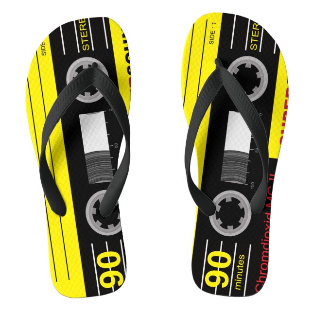 Chanclas Mezcla de cintas de audio (Plantilla)