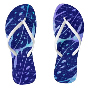 Chanclas Mezcla de tie-colorante de mazapán hawaiano Monste
