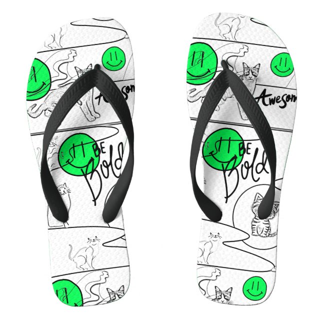 Chanclas Mikitiez meow fiesta de verano (Plantilla)