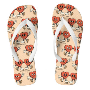 Chanclas Mikitiez personalizado valentine divertido softwar