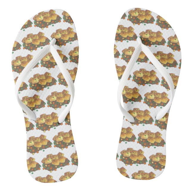 Chanclas Minnesota Hot Dish Tater Tot Casserole (Plantilla)