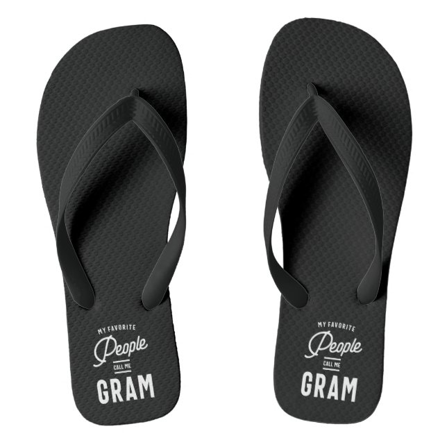 Chanclas Mis favoritos me llaman Gram (Plantilla)