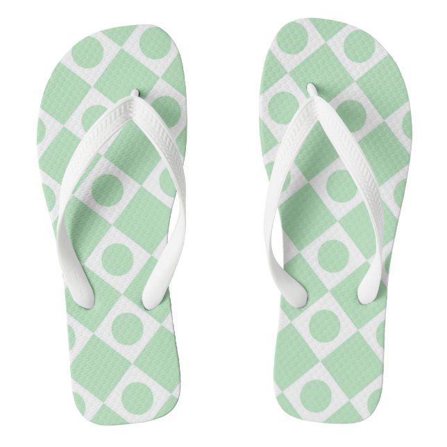 Chanclas Mod Retro 60's Mint (Plantilla)
