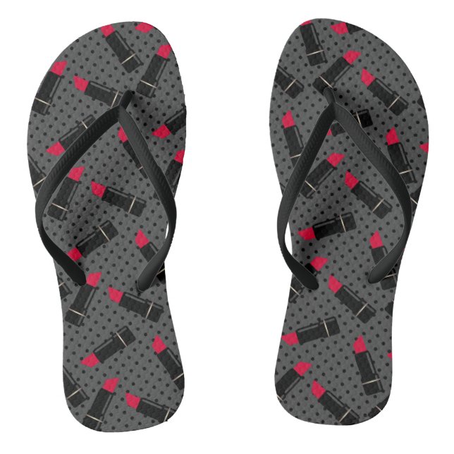 Chanclas Moda de belleza de diseño de labios sin lápiz labi (Plantilla)