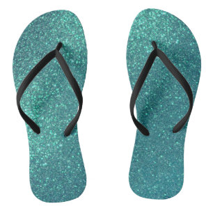 Chanclas Moda Elegante Purpurina azul azul azul Verde azula
