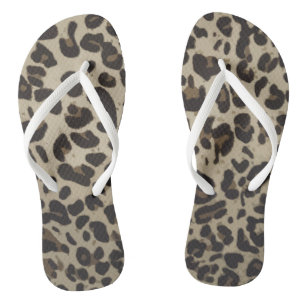 Chanclas Moda incansable manchas estéticas de leopardo Flip