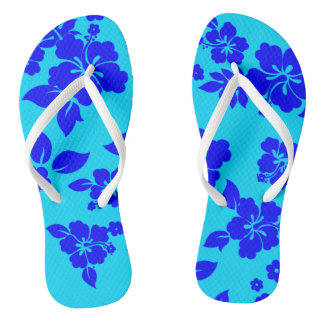Chanclas Modelo azul del Hawaiian del océano